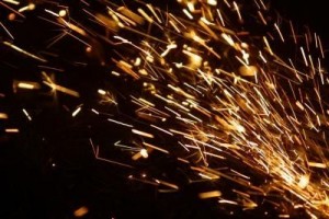 Sparks flying